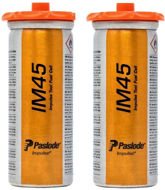 Spit Paslode 575722 Gaspatroon IM45 - Blisterverpakking 2 stuks.