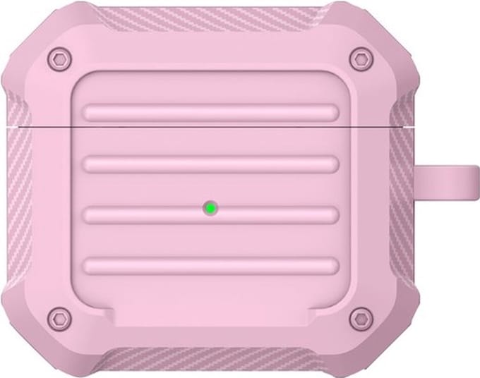 By Qubix - AirPods 3 hoesje - hardcase- Shell series - Roze