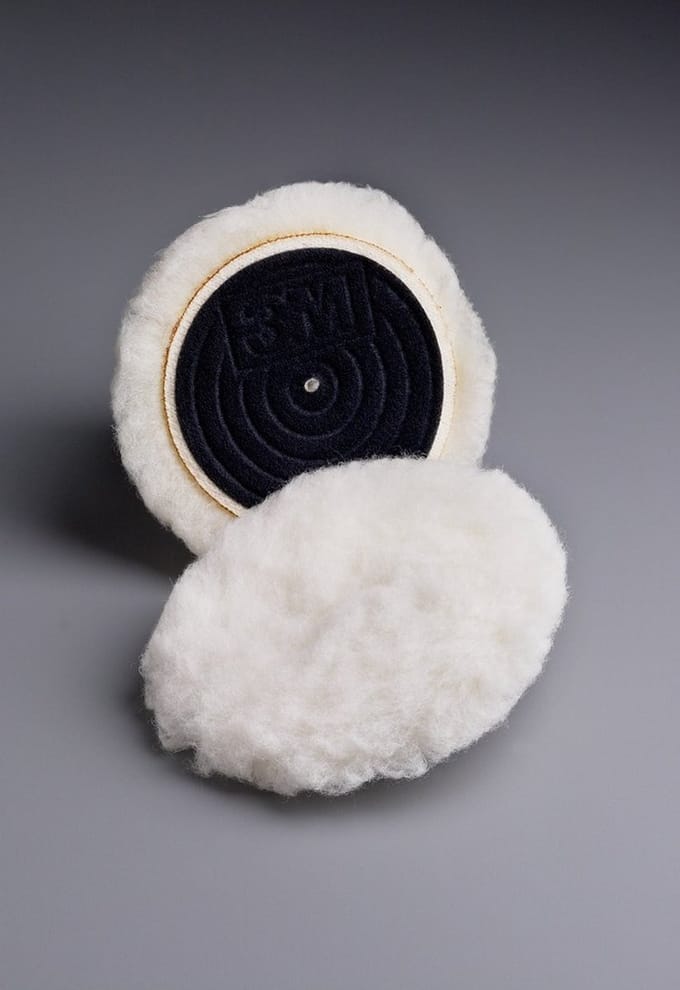 3M Wollen Polijstpads 85099 - Finesse it - diameter 76 mm - Prijs per stuk