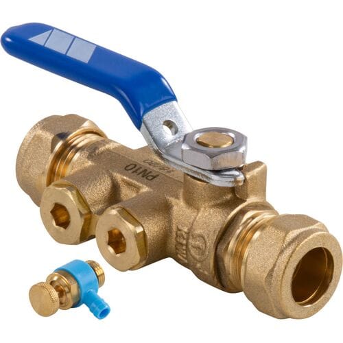 Watts Serie ea keerklep cc 15 mm basic met handle kit