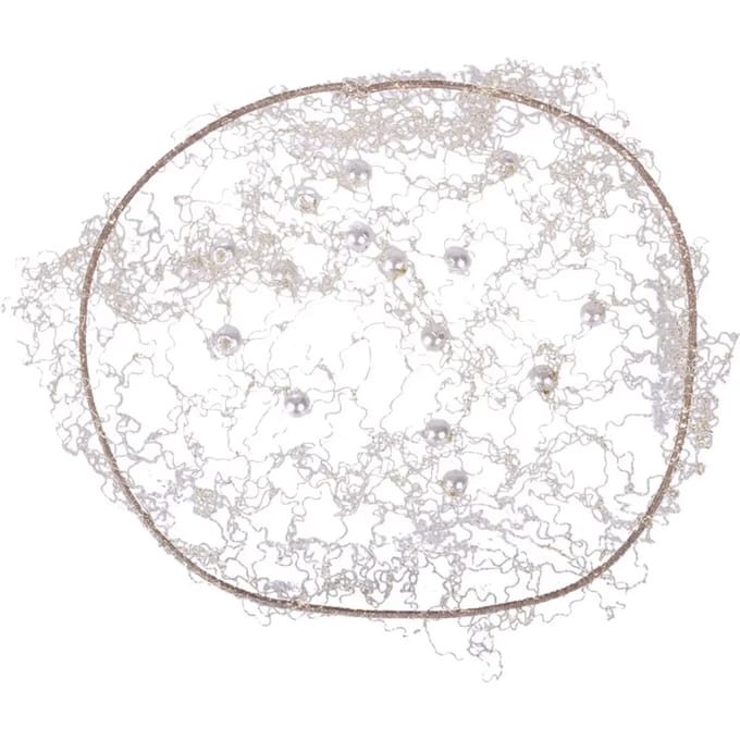 QHP Haarnetje Invisible Pearl Blond - One size
