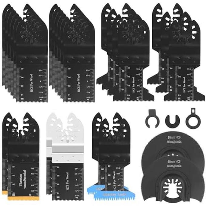 30-delige multitool zaagbladenset - Universele accessoires voor multitools