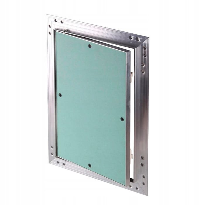 Inspectieluik 40x40 cm Aluminium - Toegangsluik voor Ventilatie