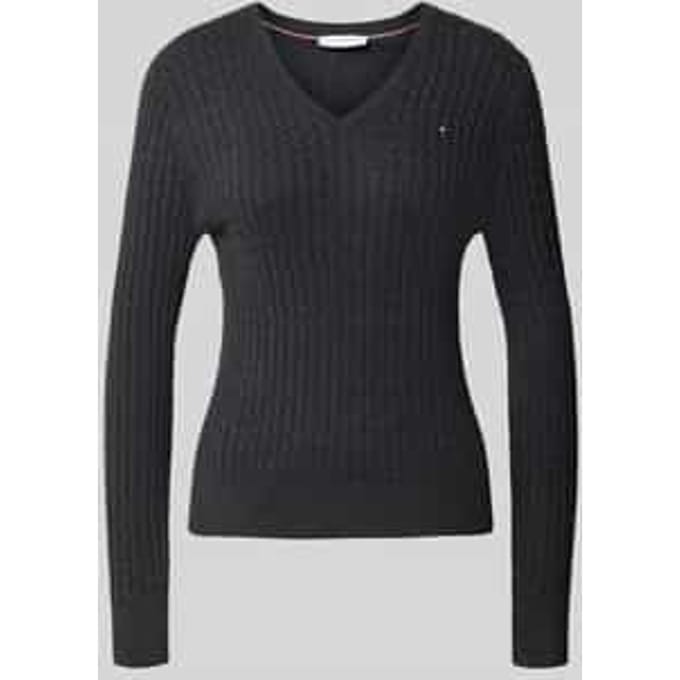 regular fit pullover van puur katoen