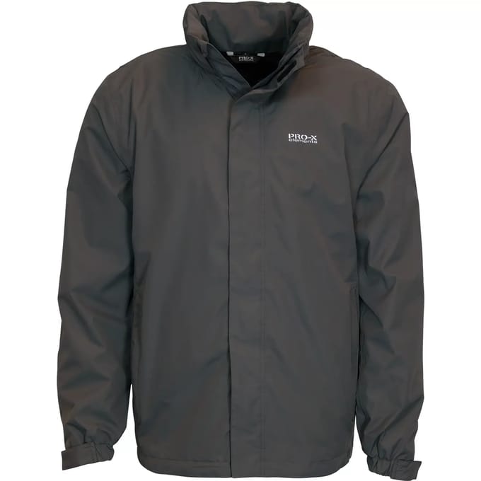 Pro-x Elements Regenjas Gerrit Heren Polyester Antraciet Maat M