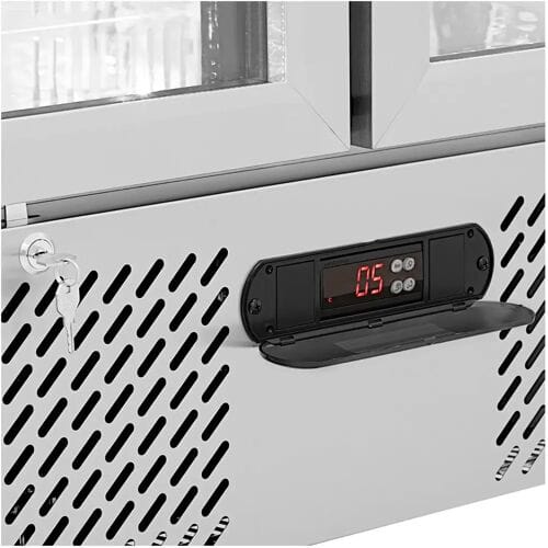 Dranken koelkast - 458 l - Royal Catering - roestvrij staal RC-BC003