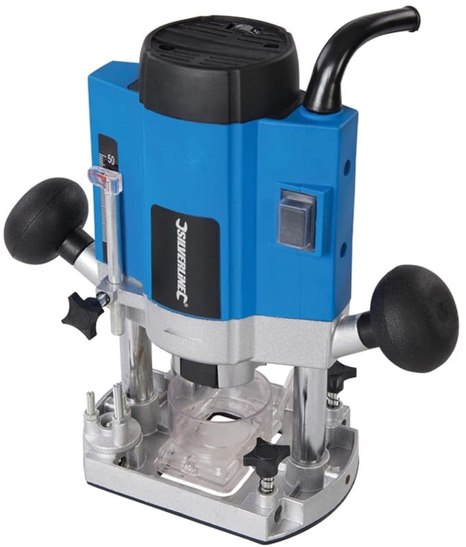 Silverline 1020W Bovenfrees 1/4" met Variabele Snelheid en Geleider
