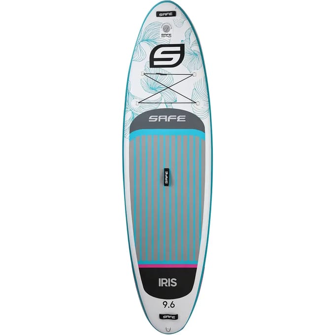Staande peddelplank Safe Waterman Iris 9'6''