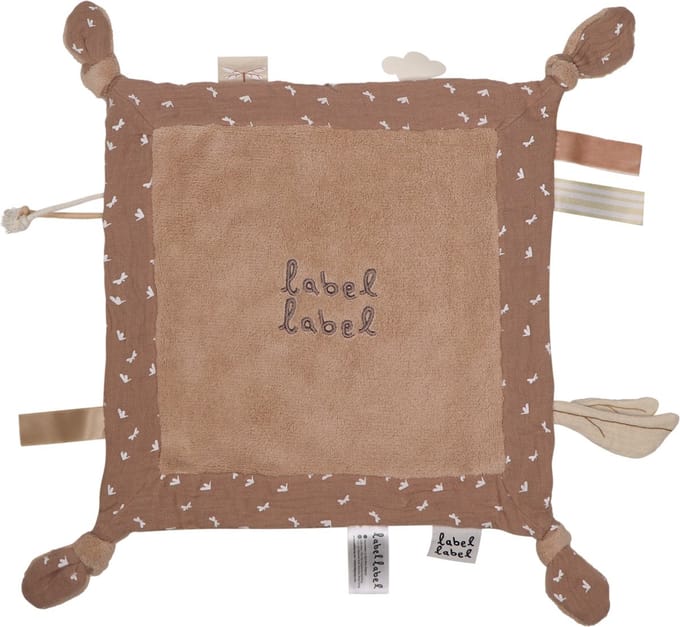 Label Label Libelle Bruin Knuffeldoekje