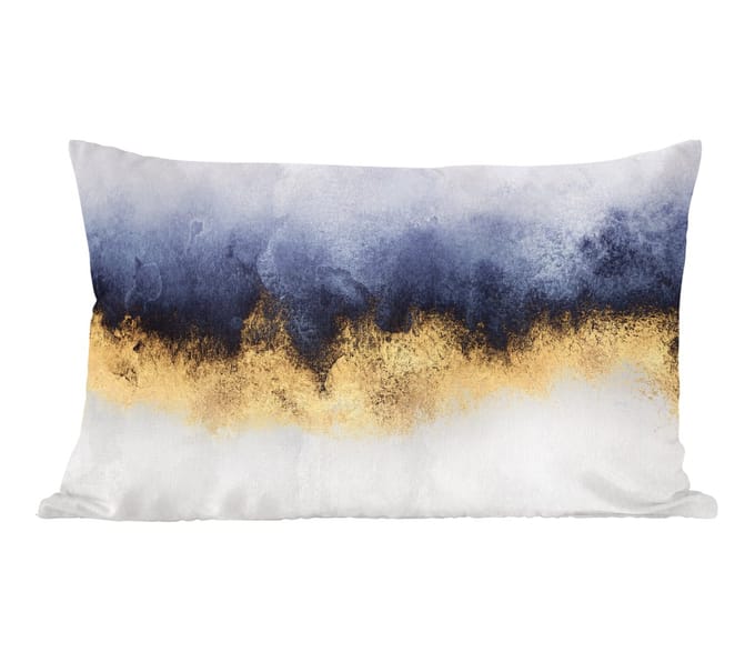 Sierkussens - Kussentjes Woonkamer - 60x40 cm - Abstract - Goud - Luxe
