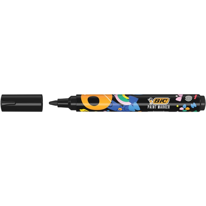 BIC Acryl Marker Zwart - 1 Stuk