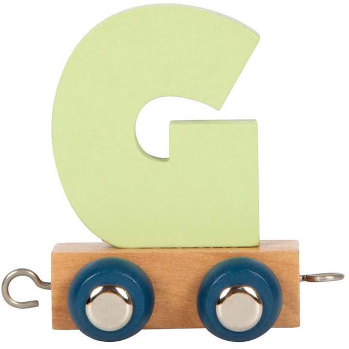 Small Foot - Wooden Letter Train Polar - G