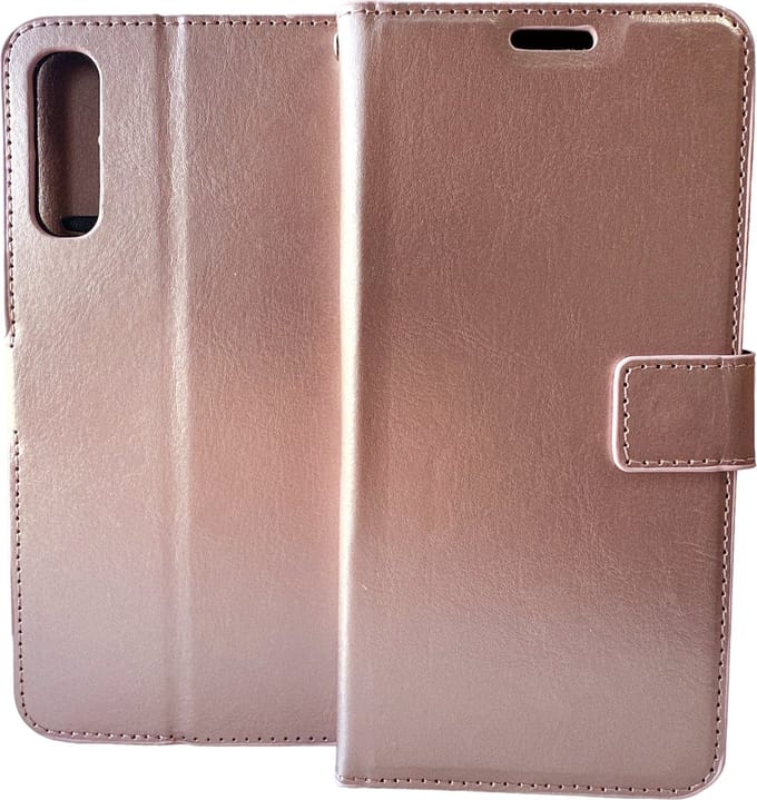 Bookcase Geschikt voor: Samsung Galaxy A30 - Rose Goud - portemonnee hoesje
