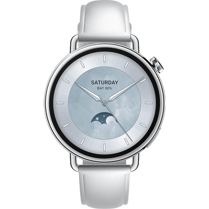 Xiaomi Watch S4 41 mm - 1,32-inch AMOLED - Gezondheidsmonitoring - 8 dagen batterij - Wit