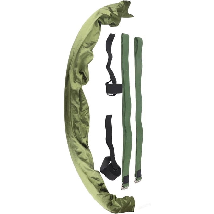 Sangle Aérienne Élastique Forte Capacité de Charge Sangle Étireuse de Jambes Pliable Entraîneur de Flexibilité vert clair