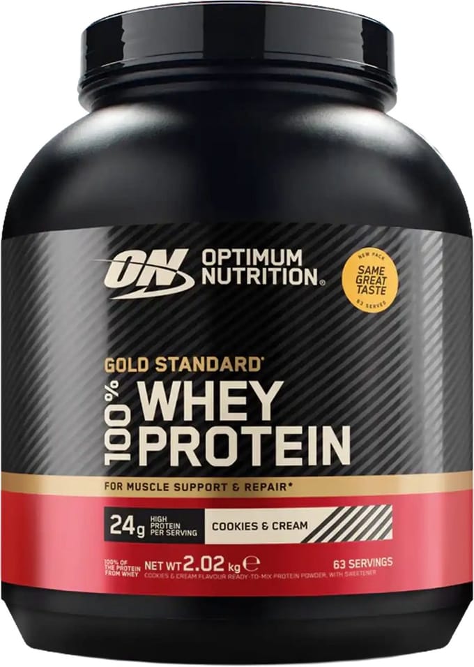 Optimum Nutrition 100% Whey Gold Standard Cookies & Cream - Eiwitten - Wei-eiwit Mix