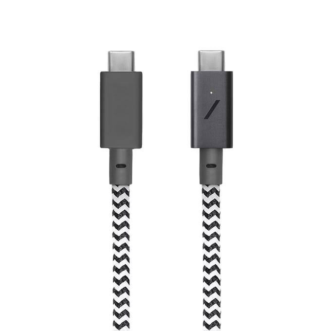 Native Union Belt Cable USB-C to USB-C Pro 2,4m - Zebra