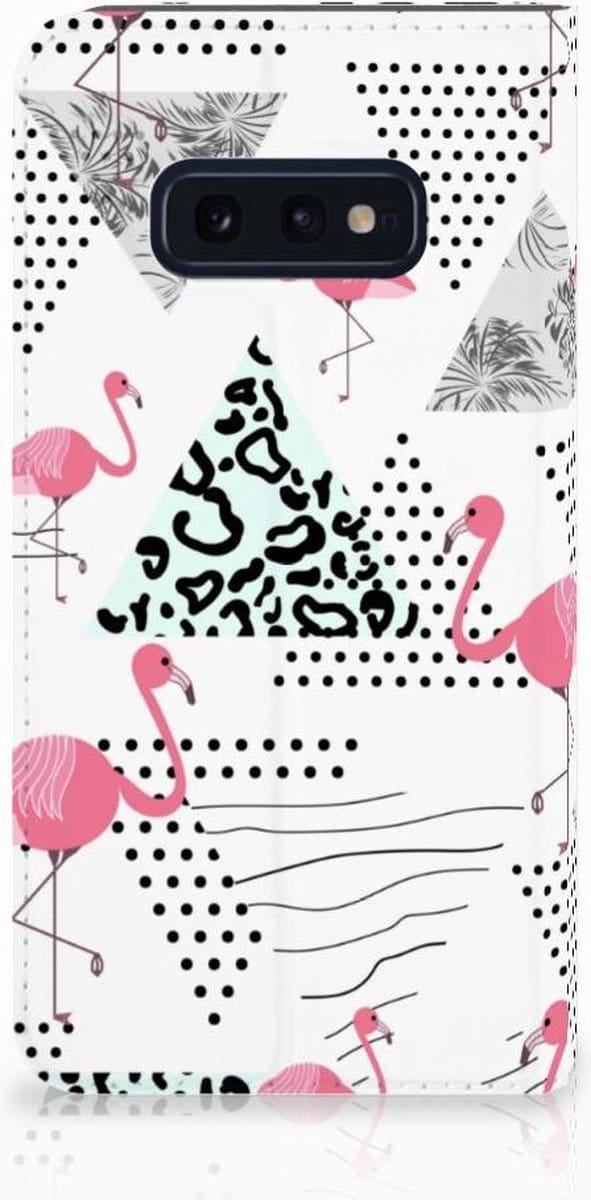 Samsung Galaxy S10e Hoesje maken Flamingo Triangle