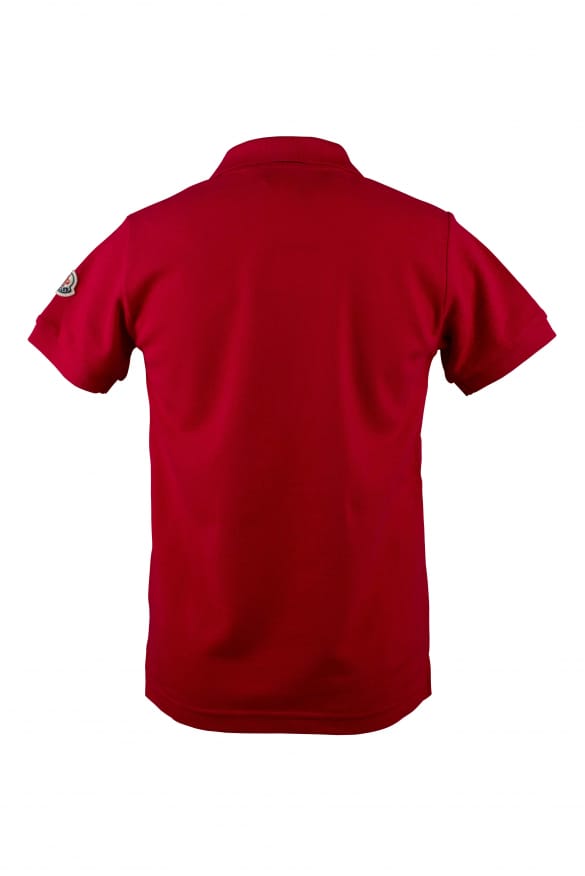 Moncler poloshirt rood