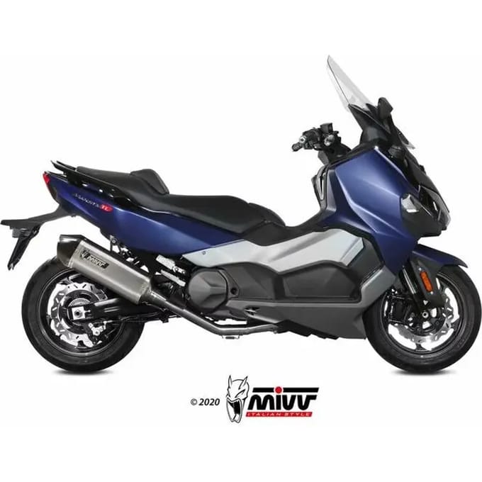 Pièces détachées uitlaat compleet systeem Mivv Speed Edge SYM Maxsym 500 TL