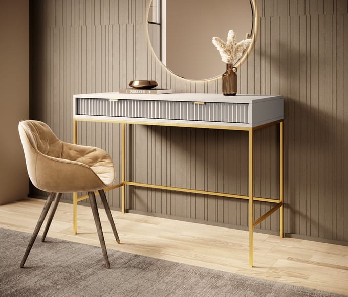 Meubella - Kaptafel Navil 2 - Beige