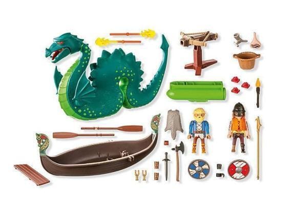 PLAYMOBIL 71830 PROMO Vikingen met zeemonster Bouwsets