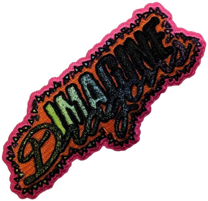 Imagine Dragons - Script Logo Patch - Multicolours