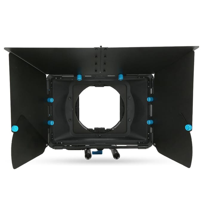 FOTGA DP3000 M3 Professionele Swing-Away Matte Box Camera Opname Follow Focus Zonnekap voor A7 BMPC black