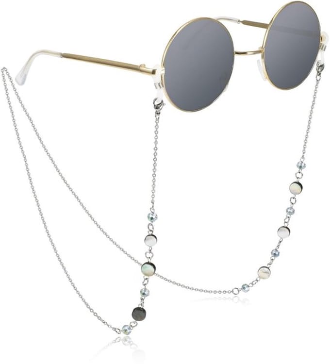 Dailygoody - Ketting voor dames - Brillenkoord met sieraden