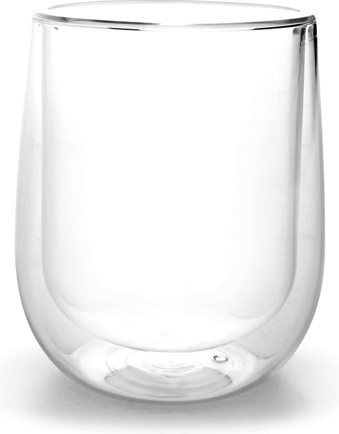 Salt&Pepper - Beker 36cl dubbelwandig glas - Paris - set/2