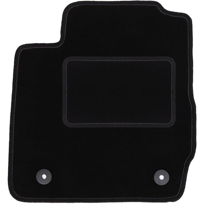 Bestuurdersmat zwart voor: Ford Fiesta MK7 hatchback (2008-2011)