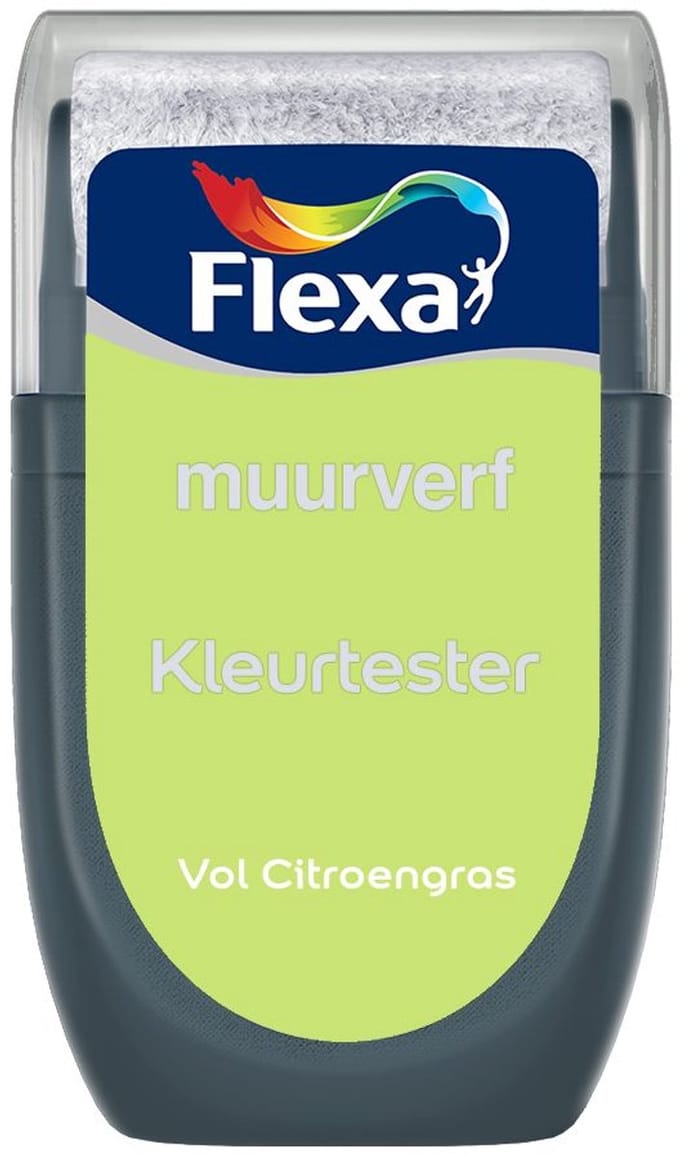 Flexa - Kleurtester Muurverf - Vol Citroengras - Mengverf - 30 Ml