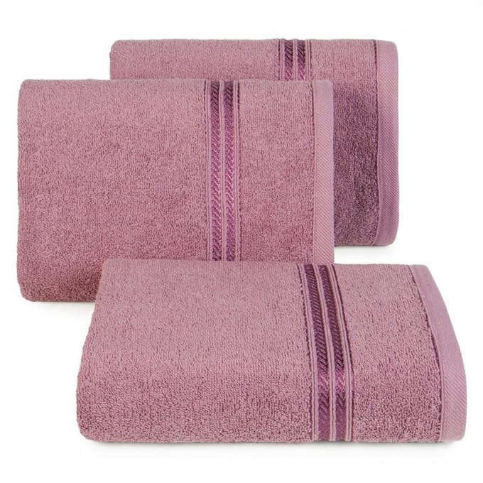 Lori Badhanddoek 50x90cm - 100% Katoen Terry - Donker Lila