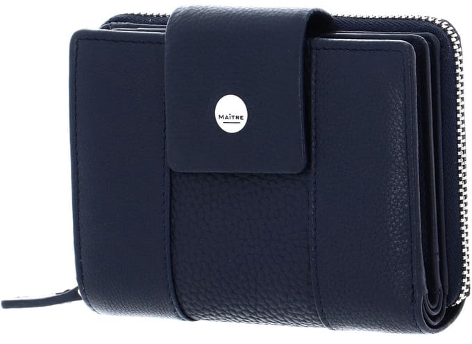 Maître Portemonnee Bärenbach Diethilde Purse MH9FZ Dark Blue Blauw