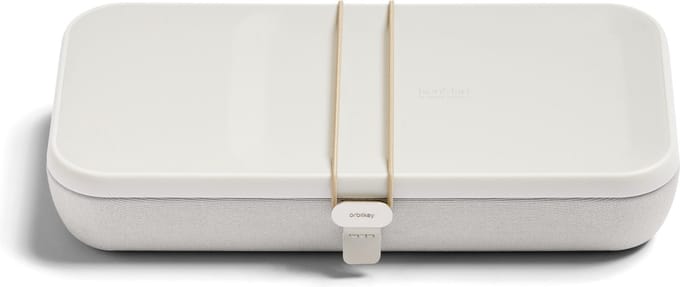 Orbitkey Portable Desk Organizer met Wireless Charger | Nest | Stone