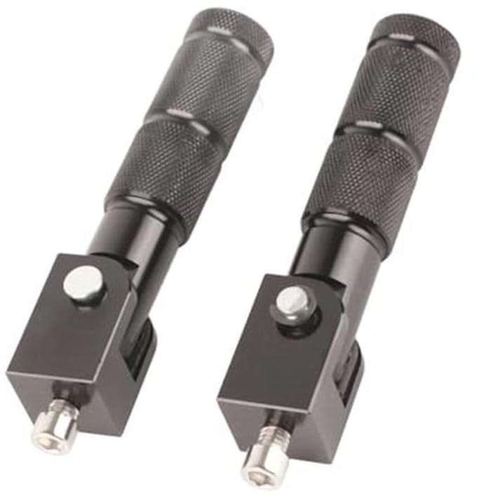 Motorfiets voetpedaal set, inklapbaar en universeel 8mm