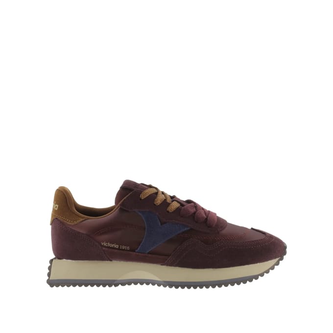 Nylon, metaal en nubucklederen sneakers Victoria Cosmos