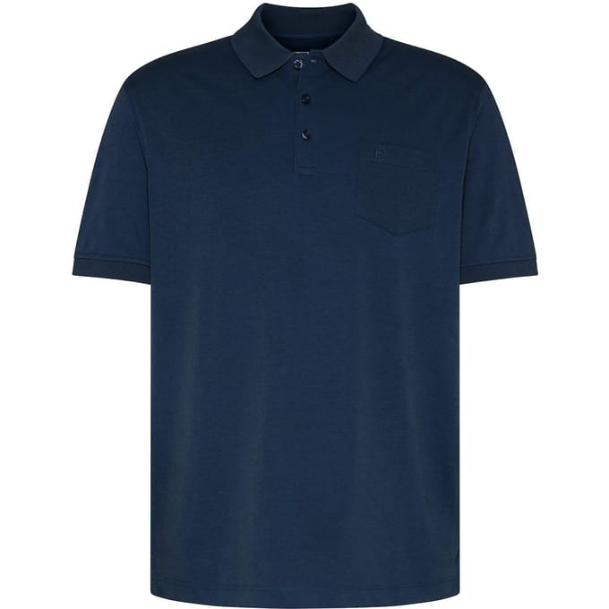 Bugatti Herren Polo met borstzak