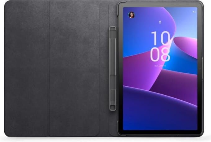 Lenovo Tab M10 Plus (3e generatie) - Book Case - Grijs