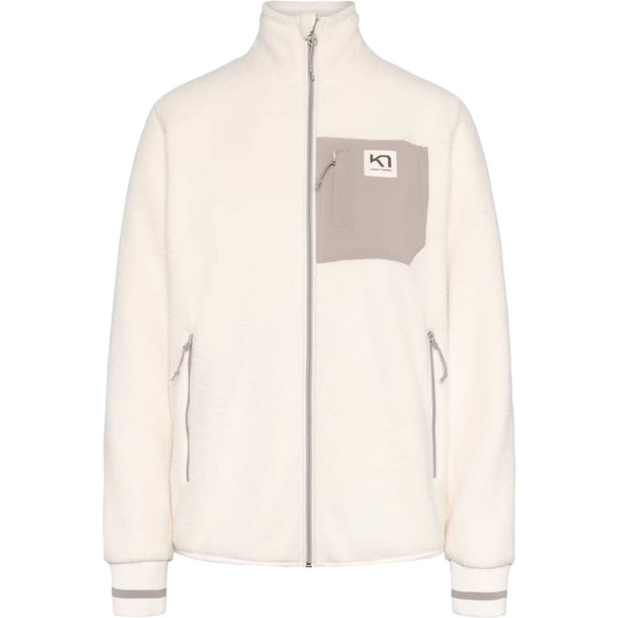 Kari Traa Rothe, fleece jas, dame, lichtbeige
