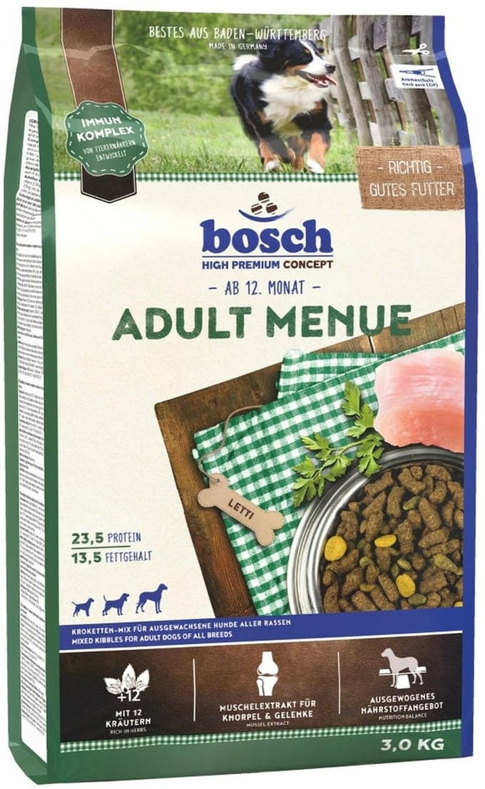 Bosch hondenvoer - Adult Menue - 3 kg