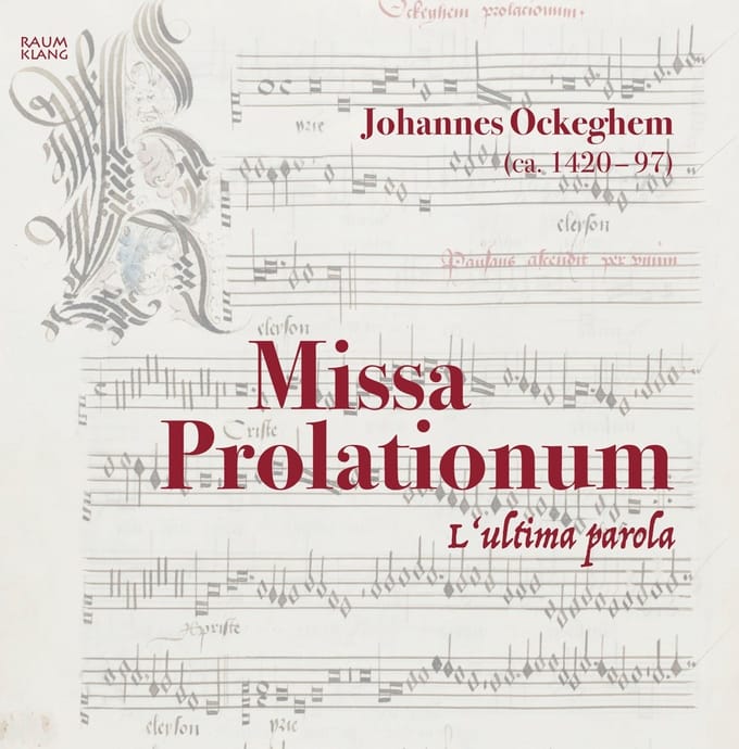 L'ultima Parola - Ockeghem: Missa Prolationum (CD)