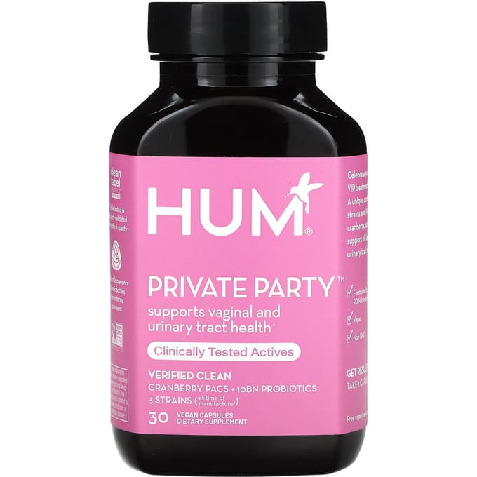 HUM Nutrition, Private Party, 30 Plantaardige Capsules