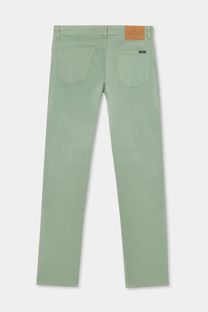 Brooks Brothers 5-pockets Cotton Green Größe: W38 | Hosen Outlet | Herren | Grün