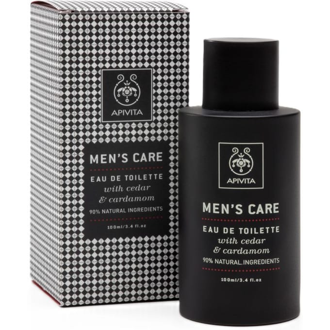 Apivita Men's Care Eau de Toilette with Cedar & Cardamom 100 Oplossing