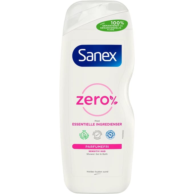 Sanex Shower Gel Zero% 600 ml