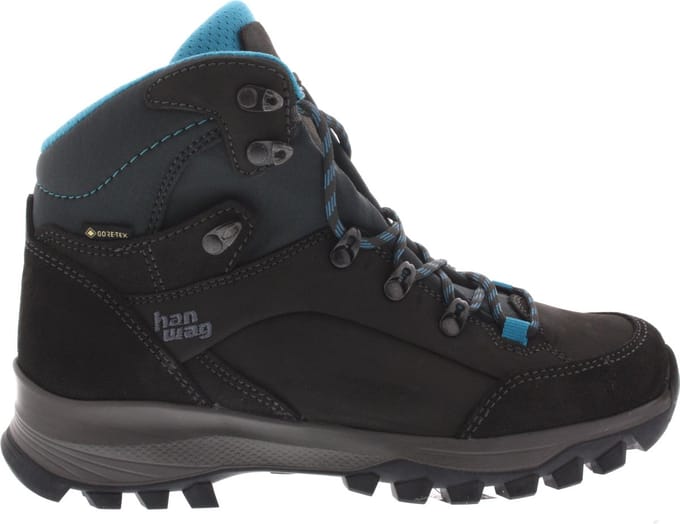 Hanwag Banks Lady GTX - Wandelschoenen Dames Asphalt / Ocean 38