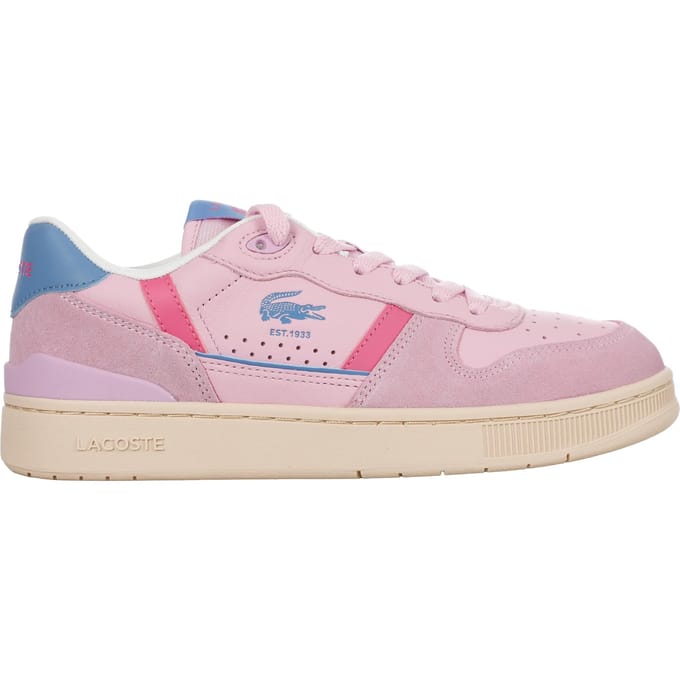 Lacoste T-Clip Set Vrijtijdsschoen Dames-pink, blauw
