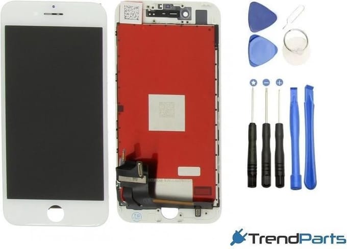 LCD Scherm iPhone 7 Plus – Premium Kwaliteit – Wit + Toolkit
