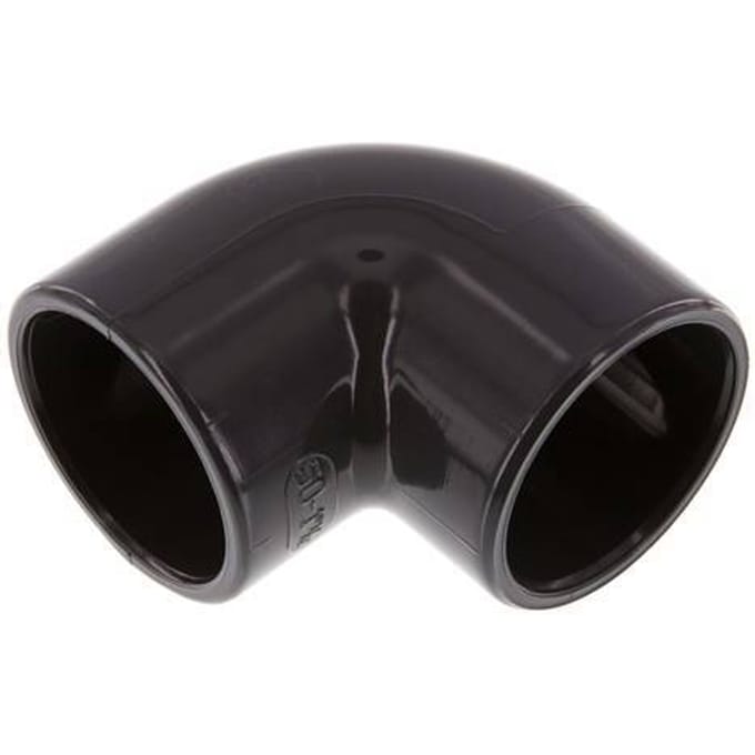 PVC 90 Graden L-Fitting Lijmmof 50x60mm [2 stuks]